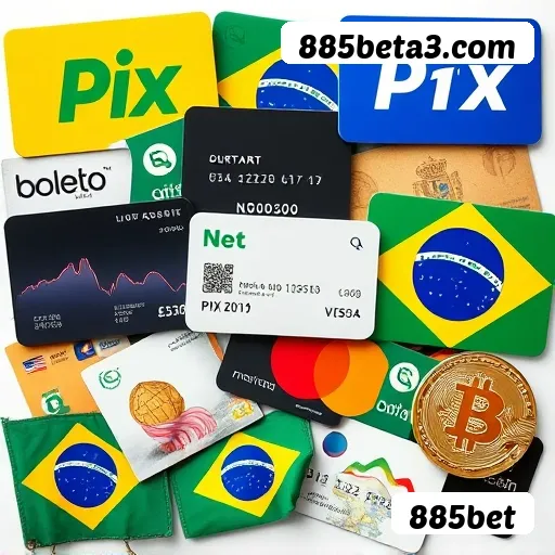 Pagamentos 885bet PIX